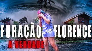 🌪 FURACÃO FLORENCE ESTÁ CHEGANDO NOS EUA  A VERDADE [upl. by Yltneb]