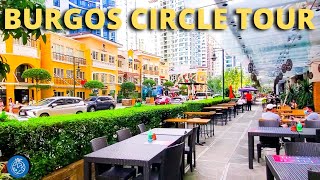 Burgos Circle Walking Tour  BGC Philippines [upl. by Bay]