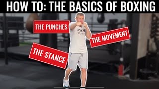 Basics of Boxing  Training for Beginners at Home [upl. by Azeria50]