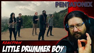 METALHEAD REACTS  PENTATONIX  quotLittle Drummer Boyquot [upl. by Irfan]