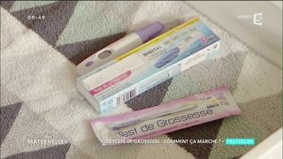 Les tests de grossesse  comment ça marche  La Maison des Maternelles  France 5 [upl. by Freyah]