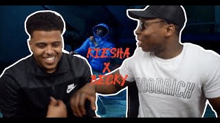 Russ x Tion Wayne  Keisha amp Becky Remix ft Aitch JAY1 SavO amp Swarmz  GRM Daily  REACTION [upl. by Annahsar]