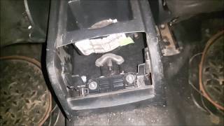 skoda octavia how to change handbrake cables [upl. by Ynohtna]