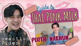 PERTH NAKHUNS GUIDE TO THAI PINK MILK  Reaction Video  HOW TO MAKE THAI PINK MILK [upl. by Azer]