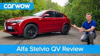 Alfa Stelvio Quadrifoglio 510hp review  see why it’s the ONLY fun SUV  carwow [upl. by Imtiaz]