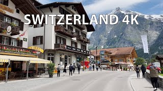 Switzerland 4K  Scenic Drive  Alps Villages [upl. by Janos]