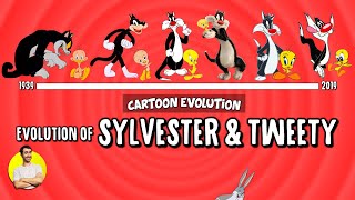 Evolution of SYLVESTER amp TWEETY  81 Years Explained  CARTOON EVOLUTION [upl. by Sadira70]