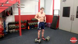 How To Dumbbell Deadlift [upl. by Allan117]