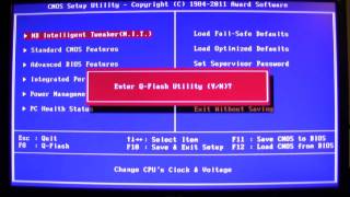 Updating Gigabyte Motherboard BIOS [upl. by Arlen]