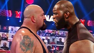 Omos Jordan Omogbehin Vs Big show  Monday night raw 2021 [upl. by Annoel]