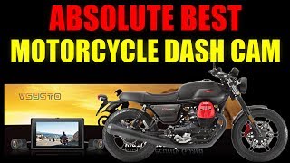 Vsysto Motorcycle Dash Camera Review The Absolute Best [upl. by Alikam]