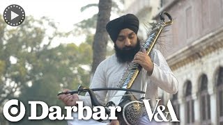 Rare Indian Instrument  the Taus ‘Peacock’  Sandeep Singh  Raag Ahir Bhairav  Music of India [upl. by Nylecoj]