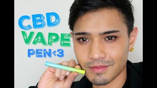 Disposable CBD VAPE Pen  OIL Review  Hempbase [upl. by Avis]