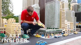 Mini Versions Of Cities Made Out Of Legos  Art Insider [upl. by Josselyn]