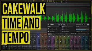 Cakewalk by Bandlab Time and Tempo [upl. by Noach]