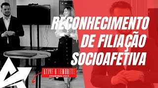 DIREITO DE FAMÍLIA Reconhecimento de filiação socioafetiva [upl. by Eadahc743]