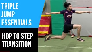 TRIPLE JUMP ESSENTIAL HOP TO STEP TRANSITION TECHNIQUE TIPS OBSERVATIONS amp DRILLS [upl. by Domeniga]