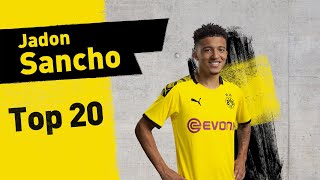 Top 20 Goals amp Assists  Jadon Sancho [upl. by Tess714]