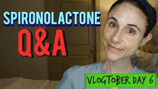 Spironolactone QampA with a dermatologist Dr Dray [upl. by Brinna591]