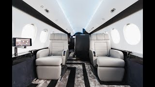 VIP Completions Falcon 7X WalkThrough [upl. by Nafri311]