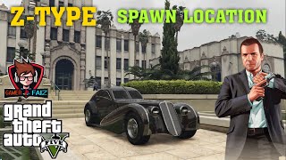 ZTYPE spawn location gta 5 Offline  Gamerfaiz [upl. by Danieu]