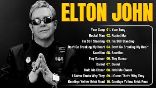 Elton John Ultimate Greatest Hits Playlist  Best Songs Collection Full Album [upl. by Acirrej856]