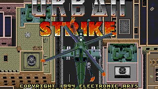 Mega Drive Longplay 177 Urban Strike [upl. by Ahsikal33]