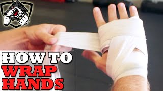 How To Wrap Hands for Boxing  Step By Step [upl. by Gilemette]