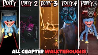 Poppy Playtime Chapter 12345 All Chapters WALKTHROUGH [upl. by Tibbitts]