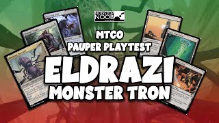 MTGO PAUPER PLAYTEST ELDRAZI TRON [upl. by Teirrah609]