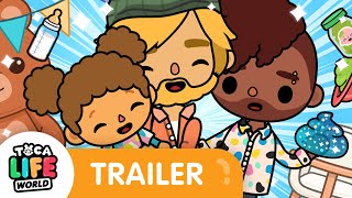 SO MANY BABIES 🥺  Snuggle Cubs Furniture Pack Trailer  Toca Life World [upl. by Miuqaoj]