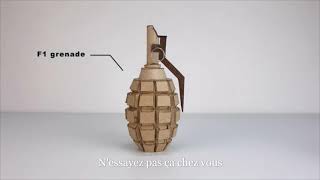 Comment fonctionne une grenade how works it [upl. by Ennovahc680]