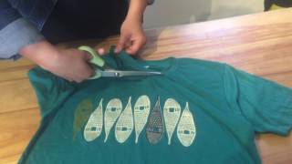 No Sew Customized Tee Tutorial [upl. by Atinar]