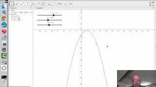 Parabola in Geogebra [upl. by Olyhs544]