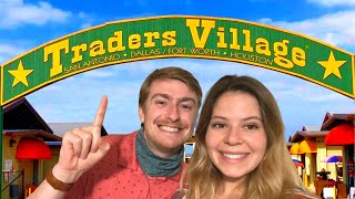 Traders Village  VISITING THE BIGGEST FLEA MARKET IN TEXAS [upl. by Rhody677]