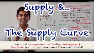 Y1 4 Supply and the Supply Curve [upl. by Yhtimit]