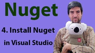 Nuget tutorial 4  Install Nuget in Visual Studio 2019 or 2017 [upl. by Lalage352]