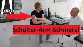 SchulterArmSchmerz  derorthodoc erklärt [upl. by Okram]