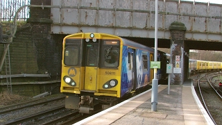 Half an Hour at 216  Birkenhead North Station 1022017  Class 507 508 terminus [upl. by Nnayram992]