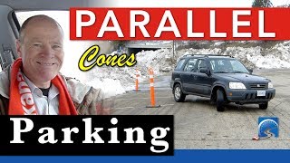 How to Parallel Park with Cones  StepbyStep Instructions [upl. by Artemed995]