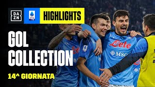 La Gol Collection della 14ª giornata  Serie A TIM  DAZN Highlights [upl. by Jethro]