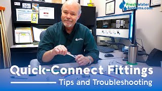 How to Fix Leaking QuickConnect Fittings [upl. by Tigdirb277]