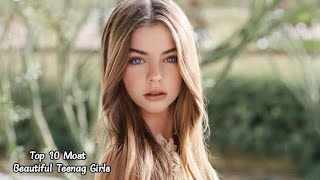 Top 10 Most Beautiful Teenag Girls In The World 2020  2021 [upl. by Okemak108]