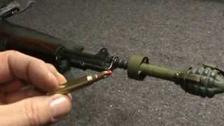 M7 Grenade launcher setup for M1 Garand [upl. by Zoller228]