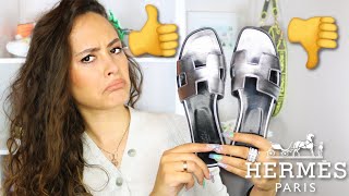 Are they REALLY worth it Hermes Oran Sandal Review [upl. by Moazami]