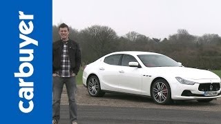 Maserati Ghibli saloon 2014 review  Carbuyer [upl. by Nilla488]