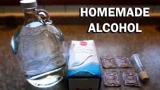 How to make Alcohol at Home Ethanol [upl. by Ralfston]