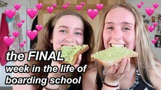 the FINAL week in the life of boarding school [upl. by Milore]