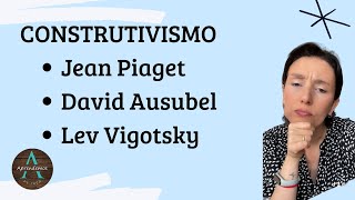 CONSTRUTIVISMO Jean Piaget David Ausubel y Lev Vigotsky  CONSTRUTIVISM Piaget Ausubel Vygotsky [upl. by Burr]