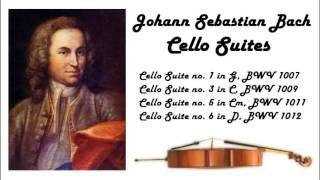 Johann Sebastian Bach  Cello suites in 432 Hz great for reading or studying [upl. by Jollanta]